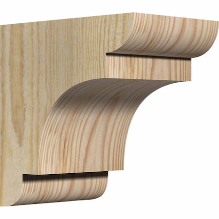 Ekena Millwork New Brighton Rough Sawn Corbel, Douglas Fir, 4"W x 6"D x 6"H COR04X06X06NEB00RDF